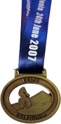 Etape Caledonia finisher's medal