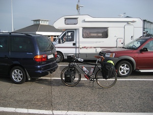 Waiting for the ferry at Harwich